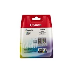 pack cartouche origine PG40 / CL41 Canon IP1100/IP1200/IP1300 0615B043