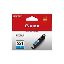 cartouche cyan CLI551C Canon pixma IP7220 / MG5450 origine 6509B001