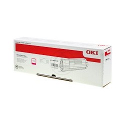 cartouche de toner laser rouge imprimante Oki C823n d'origine 46471102