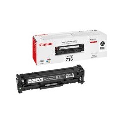 cartouche 718BK toner noir origine Canon MF726CDW / MF729CDW 2662B002