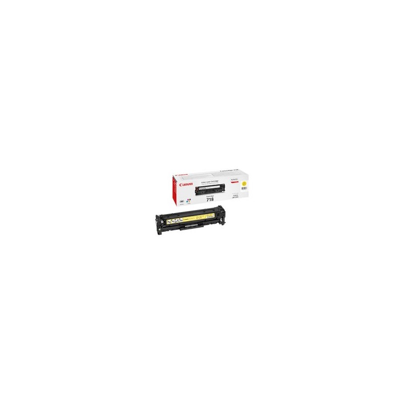 Toner 718Y laser jaune originale Canon MF8380DCW / MF8580CDW 2659B002