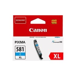 cartouche CLI581XLC jet d'encre Cyan pour Canon Pixma TS9550 2049C001