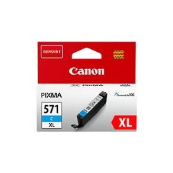 cartouche cyan CLI571XL pixma origine Canon MG5750 / MG5751 0332C001