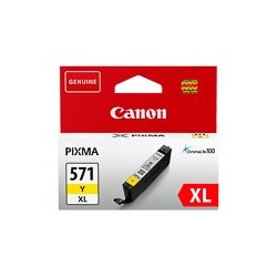 cartouche jaune CLI571XLY pixma origine Canon MG5753 / MG5752 0334C001