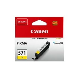 cartouche jaune CLI571Y origine pixma Canon TS9050 / TS9055 0388C001