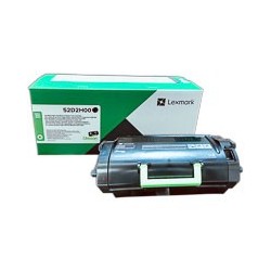 Toner RETORNABLE Noir 52D2H00 Original pour Lexmark