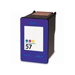 Cartouche jet d'encre cyan / magenta / jaune PREMIUM Compatible HP N°57 C6657A