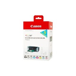 pack cartouche encre noir couleur CLI42 Canon Pro 100 origine 6384B010