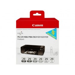 pack cartouches photo PGI29 d'origine Canon Pixma Pro 1 4868B018