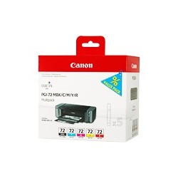 Pack cartouches photo PGI72 Canon pixma Pro 10 origine 6402B009