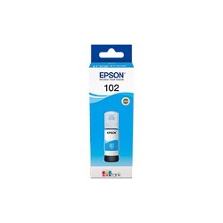 Recharge N°102 cyan Epson Ecotank ET2751/ET2750/ET2756 origine T03R240