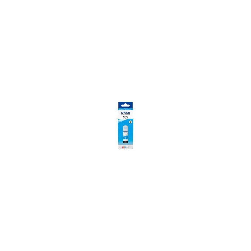 Recharge N°102 cyan Epson Ecotank ET2751/ET2750/ET2756 origine T03R240