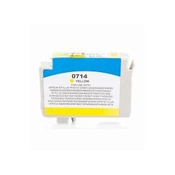 Cartouche jet d'encre Jaune Gamme PREMIUM Compatible ® Epson C13T07144011