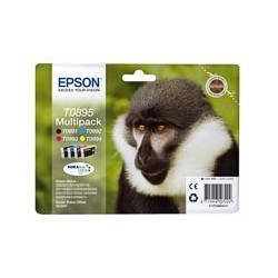 pack encre d'origine EPSON Stylus SX200 / SX205 / SX210 C13T08954010