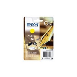 cartouche N°16 encre jaune origine EPSON Workforce WF2520nf T16244012