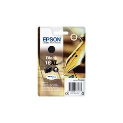 cartouche N°16XL encre noir origine EPSON Workforce WF2530wf T16314012