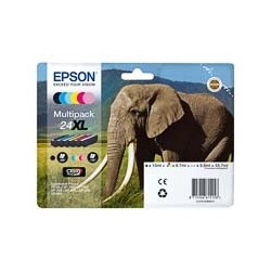 Pack N°24XL cartouches origine Epson Expression Photo XP960 T24384011