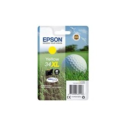 cartouche N°34XL Jaune Epson Workforce Pro WF3720WF origine T34744010