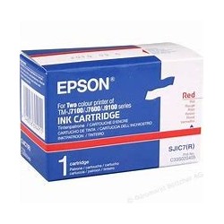 cartouche de caisse jet d'encre Rouge EPSON TMJ9100 origine S020405