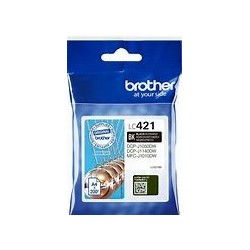 Cartouche jet d'encre Noir LC421BK Original pour BROTHER