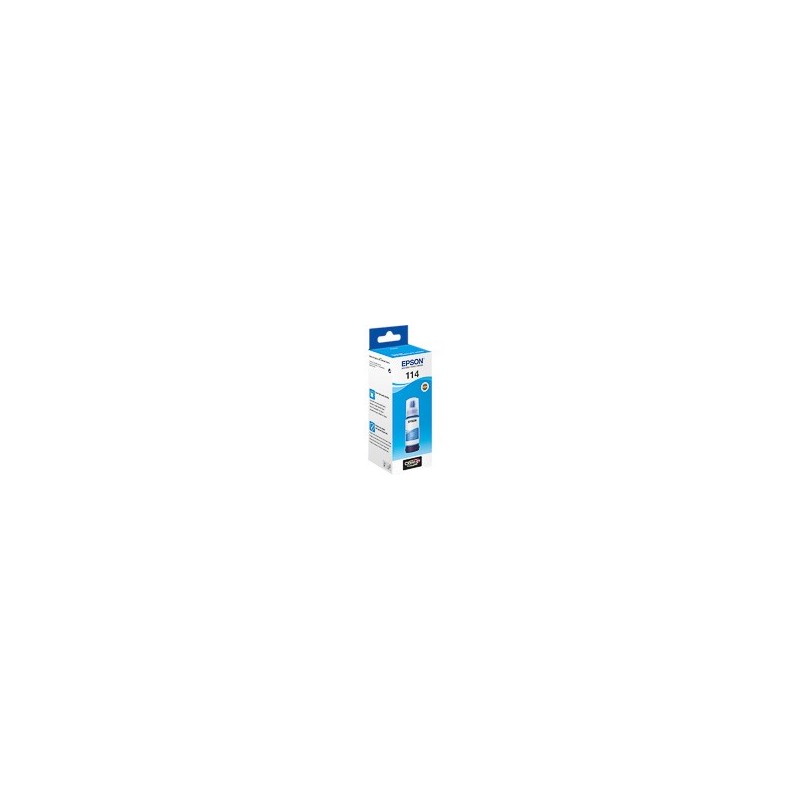 recharge cyan N°114 jet d'encre pour EPSON Ecotank ET8500 T07B240