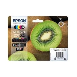 Pack 5 cartouches jet d'encre Epson Premium XP6005 origine T02G74010