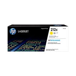 Cartouche 212X toner laser jaune origine HP Laserjet MFP M578C W2122X