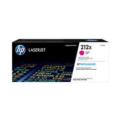 Cartouche N°212X toner laser rouge origine HP Laserjet M555X W2123X