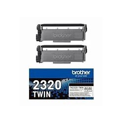 pack 2 toner TN2320 origine Brother HLL2320D / MFCL2700DW / DCPL2520DW