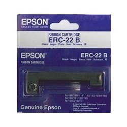 ruban nylon noir ERC22B / M180 imprimante d'origine EPSON C13S015358