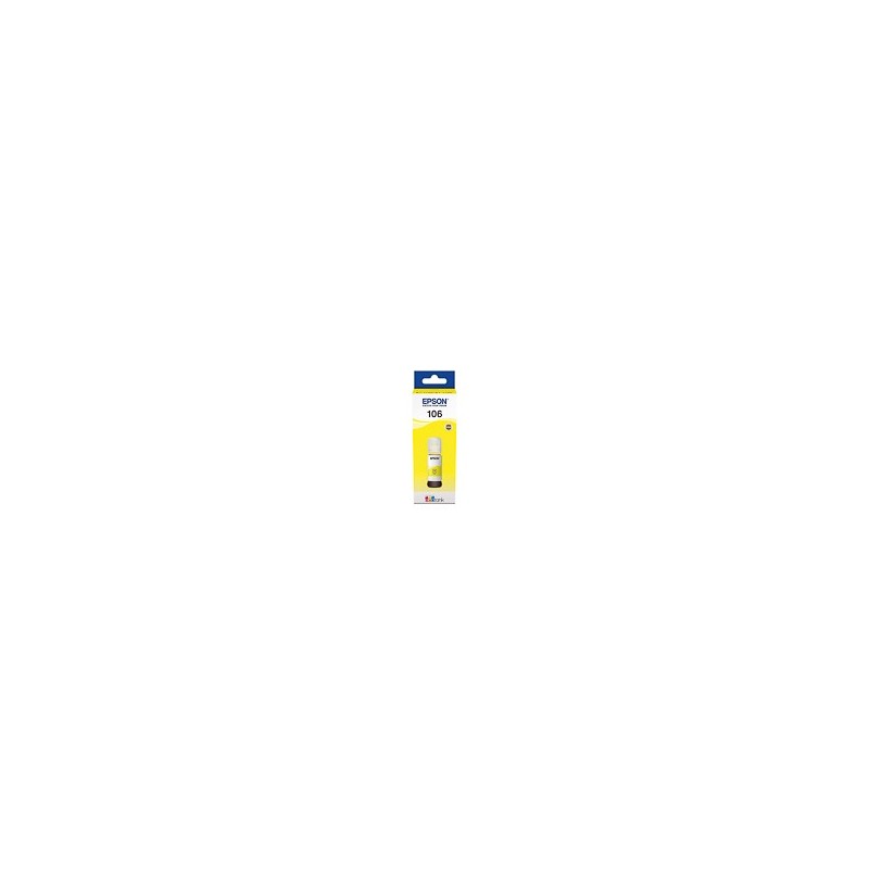 recharge N°106 encre Jaune origine EPSON Ecotank ET7700 ET7750 T00R440