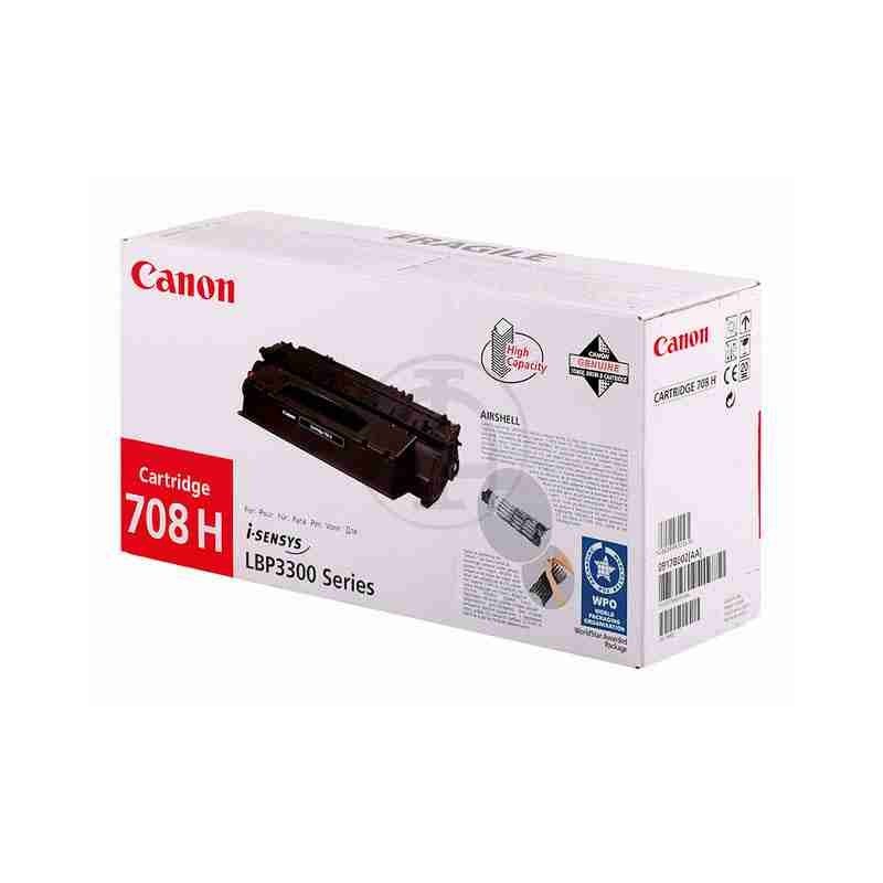 Cartouche 708H toner laser noir original pour Canon LBP3300 0917B002