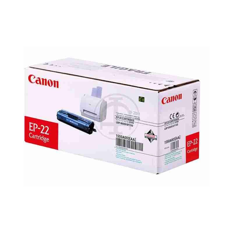 Cartouche EP22 toner origine Canon LBP1110 / LBP1120 / LBP200 1550A003