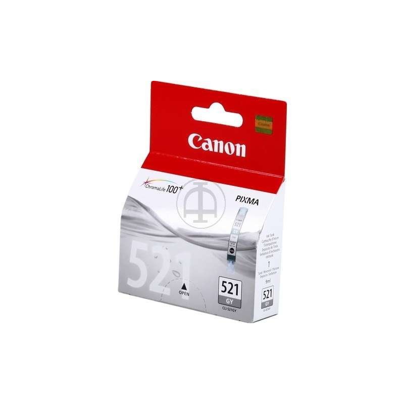 cartouche CLI521GY encre gris origine Canon Pixma MP980/MP990 2937B001