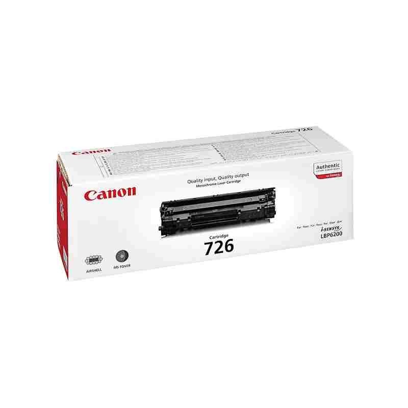 Cartouche 726bk laser noir origine Canon I-sensys LBP6230dw 3483B002