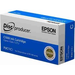 cartouche jet d'encre cyan origine EPSON Discproducer PP100 C13S020447