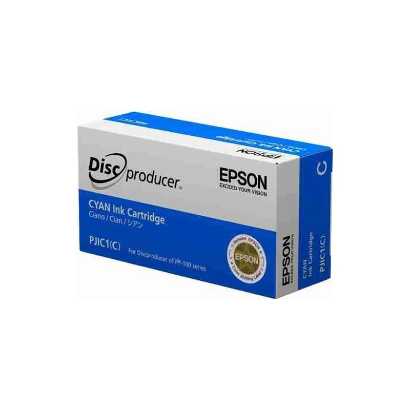 cartouche jet d'encre cyan origine EPSON Discproducer PP100 C13S020447