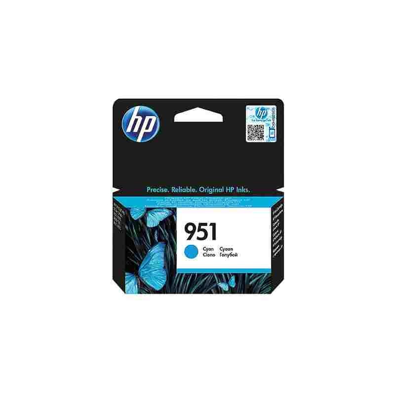 cartouche jet d'encre Cyan N°951 origine HP Officejet Po 251dw CN050AE