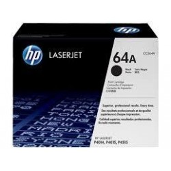 toner laser noir N°64A origine pour HP Laserjet P4515/P4515dn CC364A