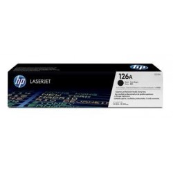 Toner laser noir N°126A origine HP Laserjet Pro MFPM176n/M275t CE310A