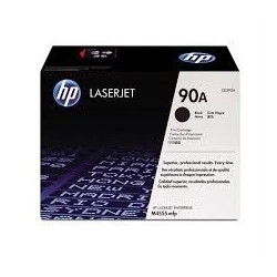 Cartouche laser Noir N°90A pour HP laserjet M4555H MFP origine CE390A