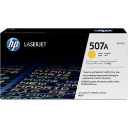 Toner laser Jaune 507A origine HP Laserjet Flow 500 MFPM570dn CE402A