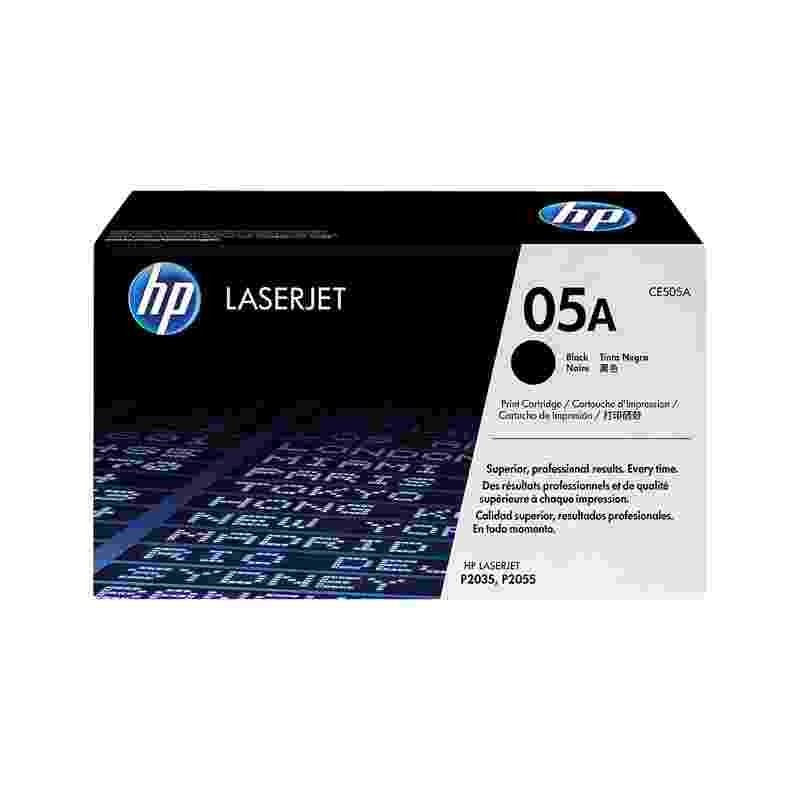 Cartouche toner laser Noir 05A HP Laserjet P2036/P2036n origine CE505A