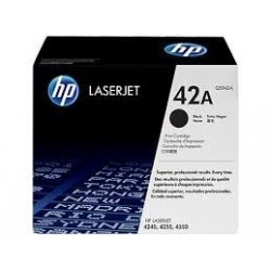 cartouche toner laser noir 42A origine HP Laserjet 4250tn/4350 Q5942A