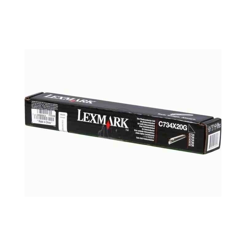 tambour laser Noir pour Lexmark X748dte / C734dw origine C734X20G