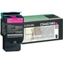 Cartouche toner laser Rouge pour LEXMARK C544dw origine C544X1MG