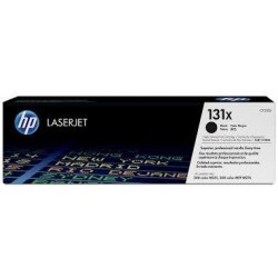 Cartouche de toner laser Noir N°131X pour HP Laserjet Pro 200 MFPM276n origine CF210X