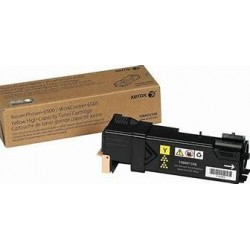 toner laser jaune original pour imprimante Xerox Phaser 6500 106R01596