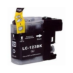 cartouche encre Noir compatible Brother DCPJ132W/DCPJ752DW LC123/LC121