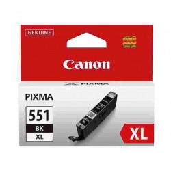 cartouche noir CLI551XLBK Canon pixma MG6420 / MG7150 origine 6443B001